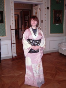 Kimono dėvinti Emilija